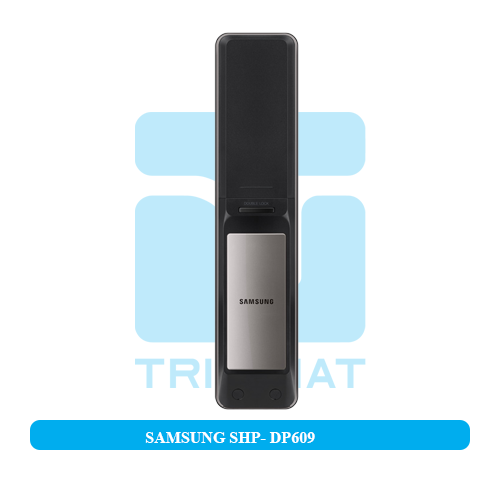 Mặt trước khóa cửa điện tử Samsung SHP-DP609 nhìn chính giữa